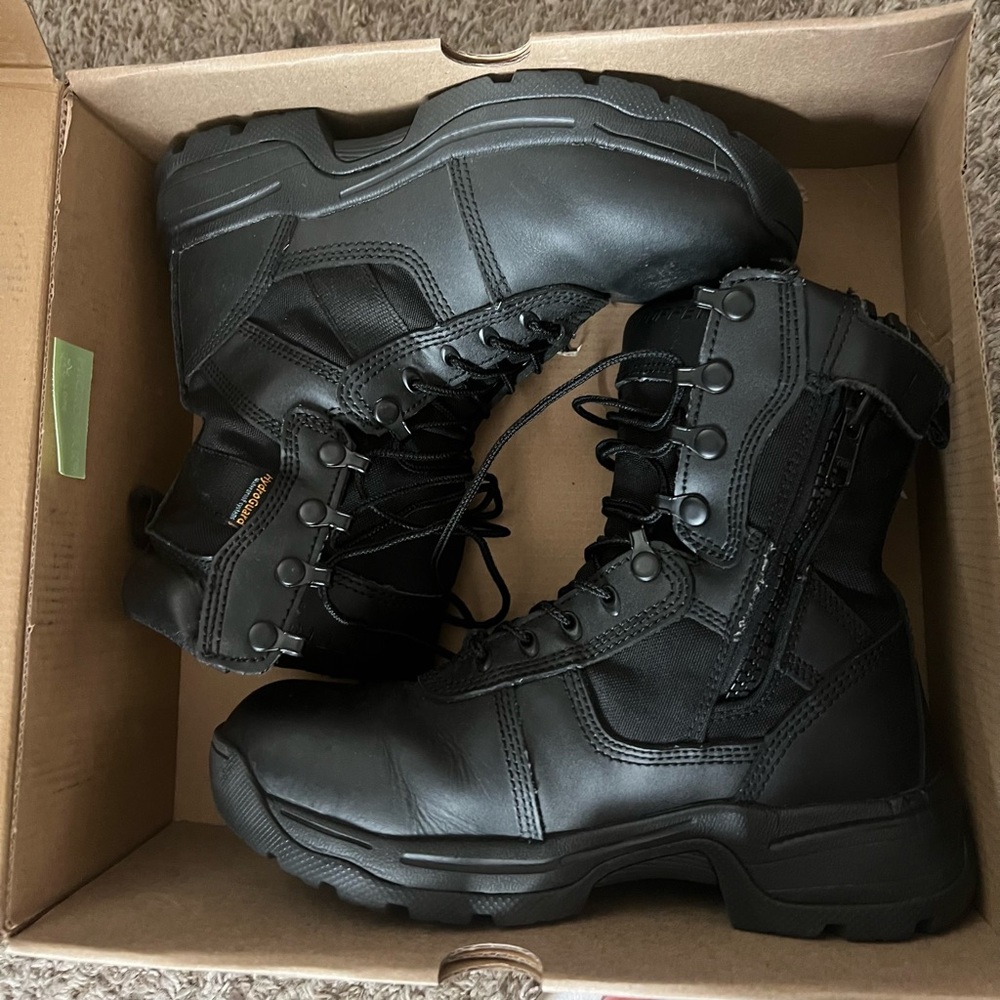 Black Leather Boots  (EMT/ Paramedic)